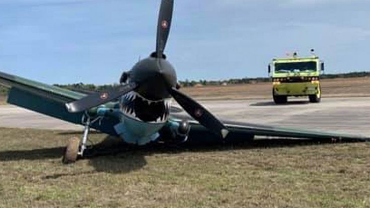 Last Weekend’s P-40 Crash Leaves Airframe Crippled | World War Wings Videos