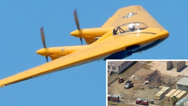 BREAKING | World’s Only N9M ‘Flying Wing’ Just Crashed In Prison Yard | World War Wings Videos