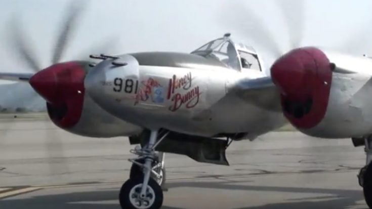 P-38 “Honey Bunny” Start-Up and Taxi | World War Wings Videos