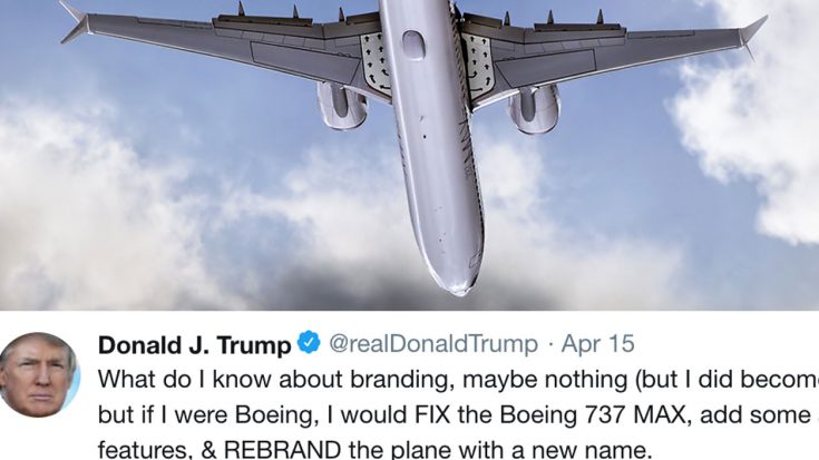 POTUS Just Gave Boeing Magical Advice On The Boeing 737 Max 8 – The Internet Responds | World War Wings Videos