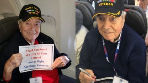 WWII Vet Dies On Return Flight From Tour of D.C. Veterans Memorials | World War Wings Videos