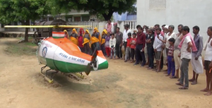 Farmer’s Son Builds DIY Helicopter From Scrap Material