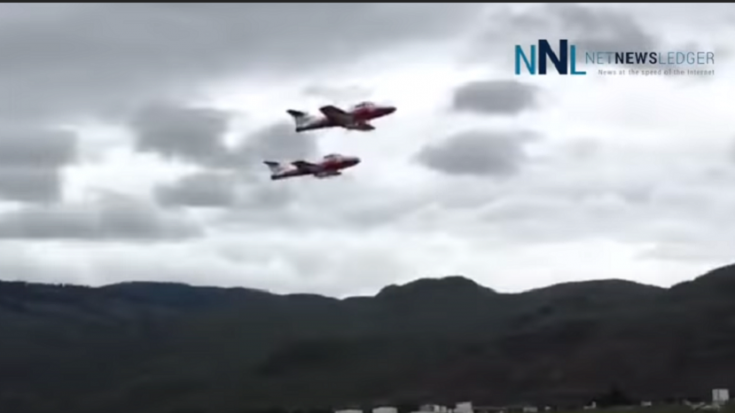 Canadian Forces Snowbirds Plane Crashes in Kamloops, B.C. | World War Wings Videos