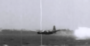 Douglas A-26C Breaks Apart Mid-Air Testing A Bouncing Bomb