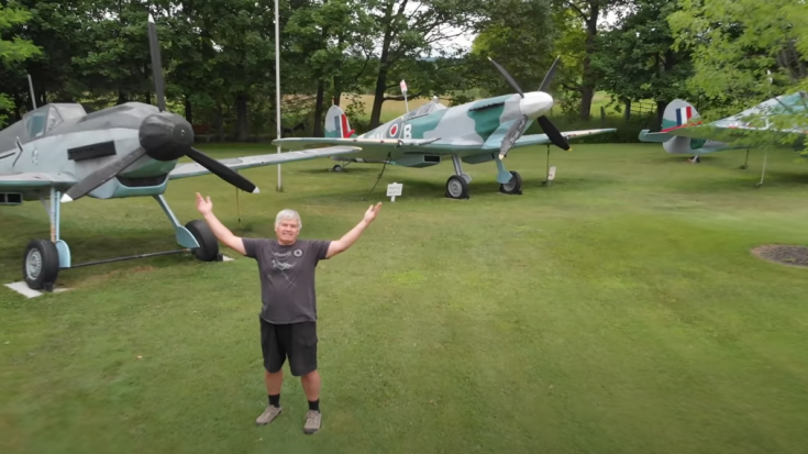 Retired Guy Makes Full-Size Replicas of WWII Planes From Recycled Materials | World War Wings Videos Retired Guy Makes Full-Size Replicas of WWII Planes From Recycled Materials | World War Wings Videos