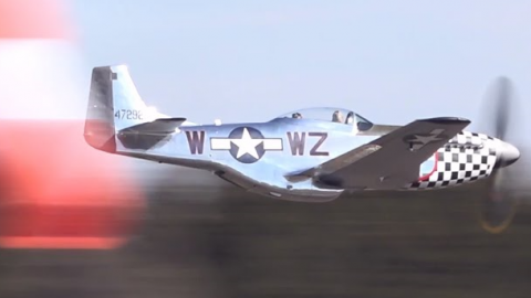 Pilot Pushes P-51 Mustang To Limits | World War Wings Videos
