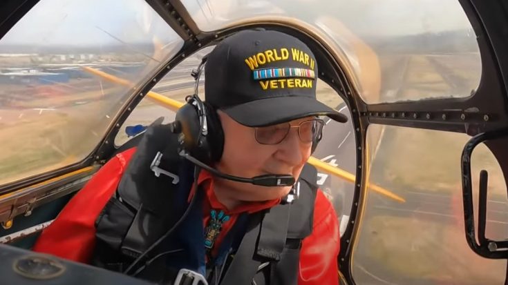 Veteran Gets To Fly In Historic WWII Plane | World War Wings Videos