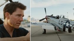 Tom Cruise Takes James Corden For A Ride In P-51 Mustang | World War Wings Videos