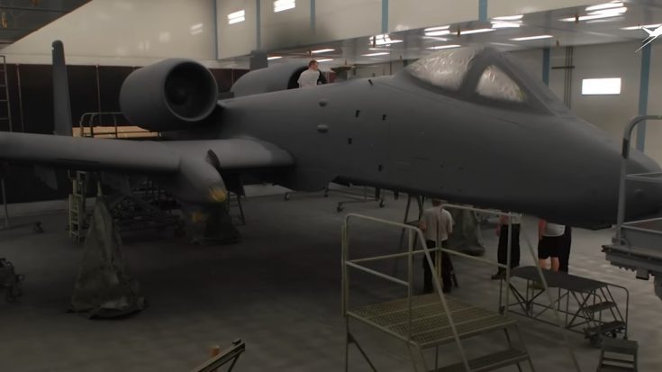 A-10 Gets New Paint Job- Looks Even More Menacing | World War Wings Videos