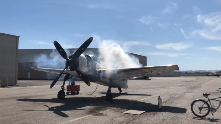 F8F BEARCAT First Engine Start w/ Steve Hinton | World War Wings Videos