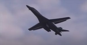 B1 Bomber Performs Maneuver You Don’t See Often From It