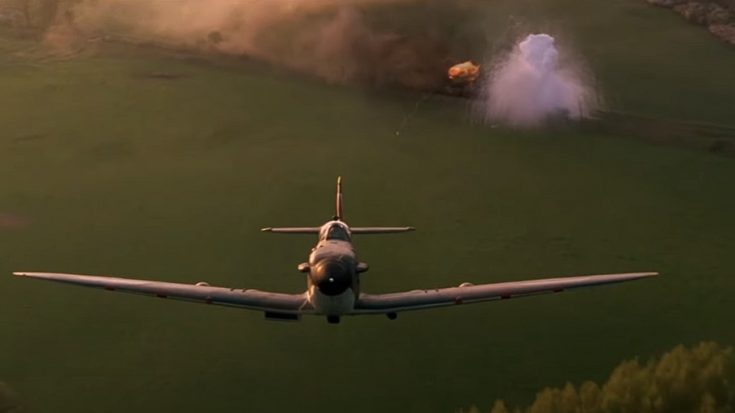 Spitfire Train Attack Scene – Dark Blue World | World War Wings Videos