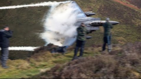 American Fighter Jet Takes on Mach Loop | World War Wings Videos