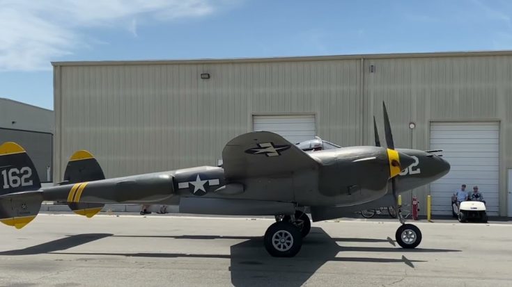 P-38 “Skidoo” Starting Up | World War Wings Videos