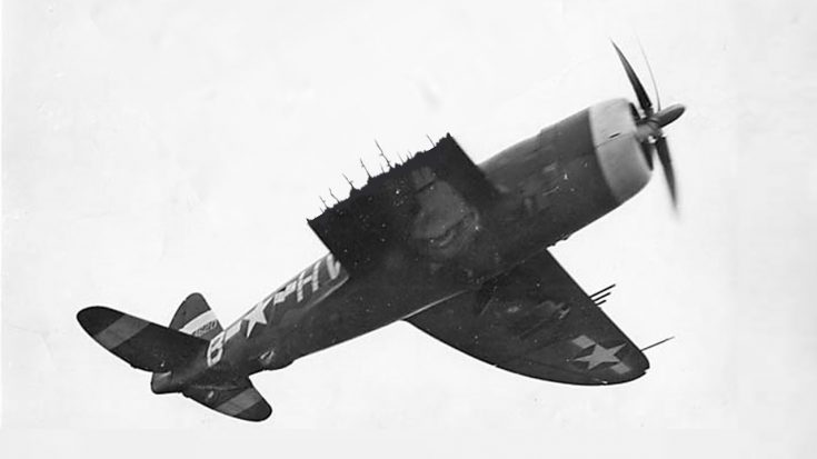 The Crazy Pilot who Nursed his P-47 home | World War Wings Videos