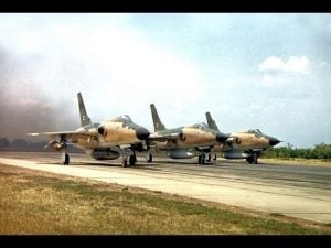 Republic F-105 Thunderchief In Action During Vietnam War