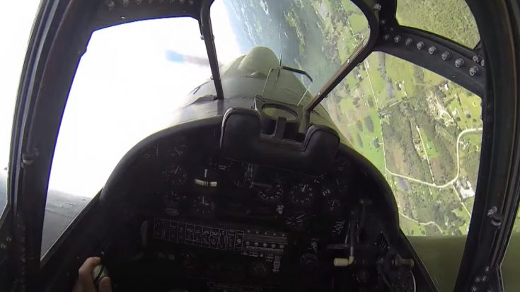 P-40 Helmet Cam Flight With Audio | World War Wings Videos