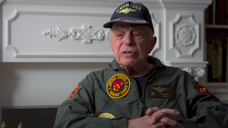 WWII Marine Aviator Remembers Dive-Bombing the Japanese, Flying with Ted Williams | World War Wings Videos