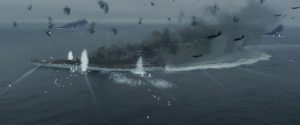 Attack on the Yamato – Dive Bombers Scene