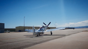 Starting up the P-51 Mustang “Stang Evil”