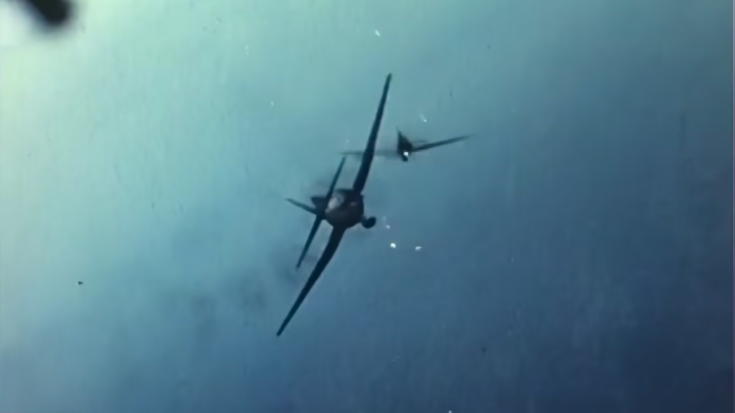 Gun Camera Footage In High Definition and Color: 1944-1945 | World War Wings Videos