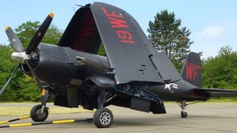 Big F4U Corsair Startups | World War Wings Videos