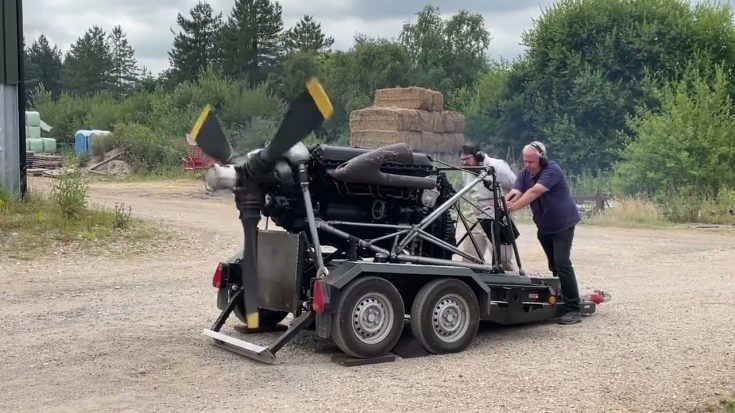 Merlin Engine Demonstration Run | World War Wings Videos