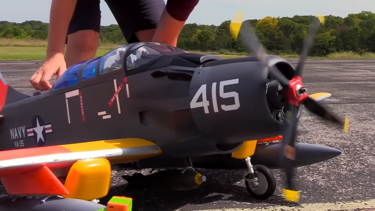 Giant Scale RC Flying After 3 Months off! The Skyraider Groove | World War Wings Videos