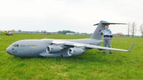 GIANT SCALE C17 GLOBEMASTER | World War Wings Videos