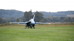 Huge RC F-18 Blue Angels Scale Model