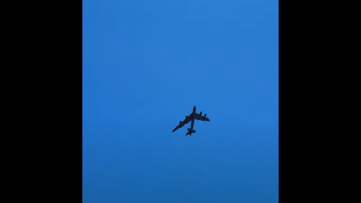 B-52 Flies Over Ole Miss | World War Wings Videos