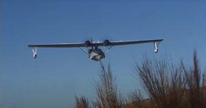 Catalina PBY-5a Flying Boat In Reenactment
