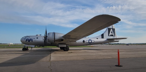 B-29 Superfortress “FIFI” start up (Wright R-3350 radials at idle)