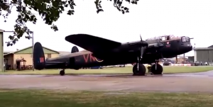 Lancaster Bomber Start up