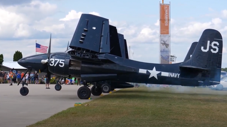 Grumman F7F Tigercat Start Up | World War Wings Videos