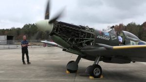 Spitfire MK XVI – First Engine Run in 17 Years!