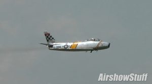 F-86 Sabre High Speed Pass
