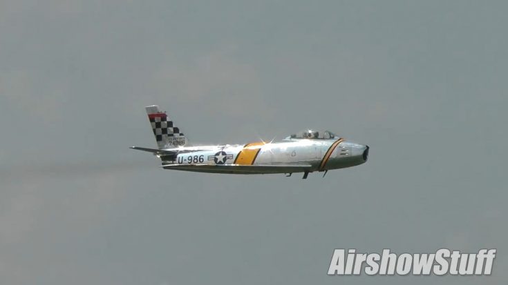F-86 Sabre High Speed Pass | World War Wings Videos