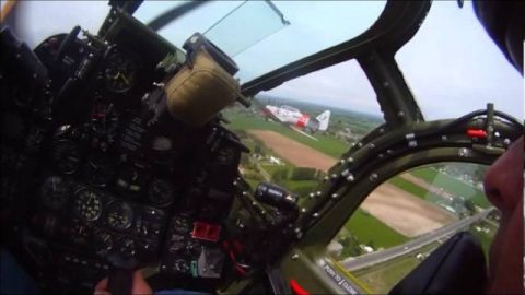 P-63 King Cobra Cockpit View | World War Wings Videos