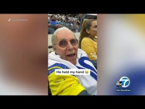 Man surprises 100-year-old WWII veteran with a trip to see Rams game