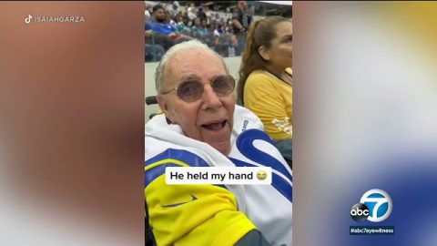 Man surprises 100-year-old WWII veteran with a trip to see Rams game | World War Wings Videos