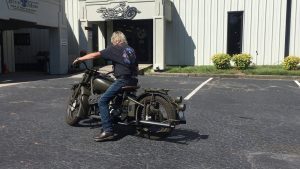 1941 Indian 841 start and ride