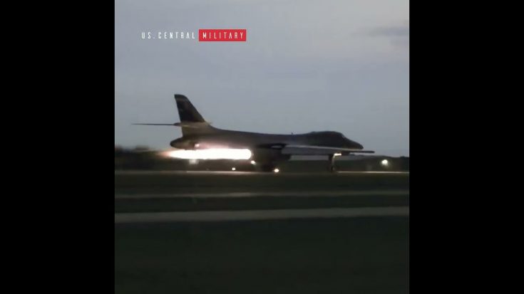 $320 Million B-1 Lancer Takes Off In Full Afterburner | World War Wings Videos
