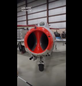 What Is The Hole In The MiG-15’s Nose For?