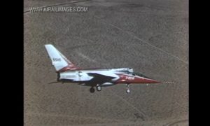 Rare Footage of F-107 Mach 2 Experimental Jet Fighter