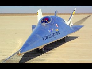 X-24B Dramatic Landing at Edwards AFB