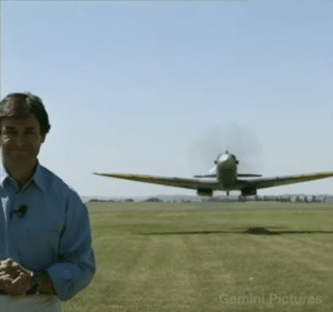 Lowest Spitfire Flyby Ever