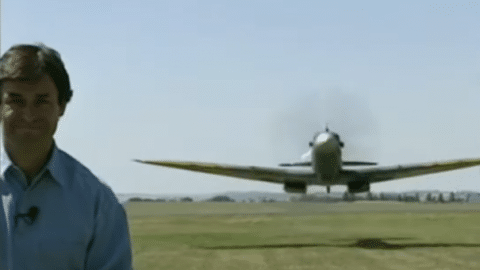 Lowest Spitfire Flyby Ever | World War Wings Videos