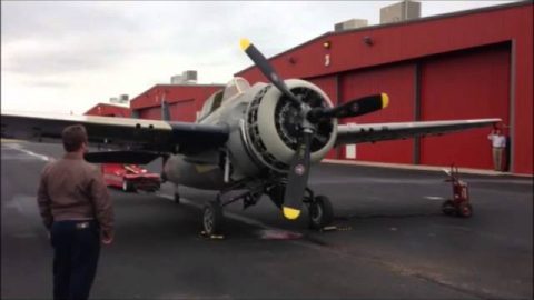 FM-2 Wildcat’s First Shotgun Start | World War Wings Videos