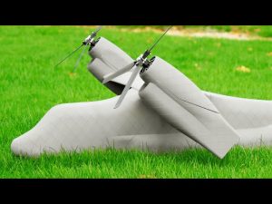 Testing A Scratch-Built V-22 Osprey